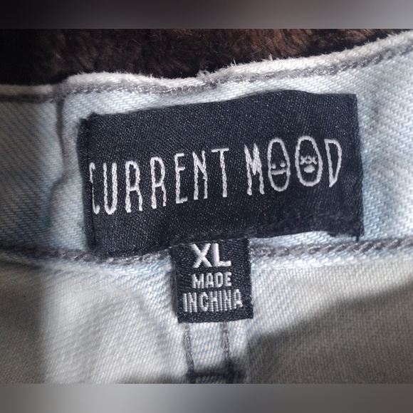 Current Mood Paint the Town Mom Jeans/ Button Fly/ NWOT/ SZ XL/ Cotton - Picture 4 of 16